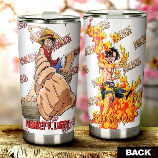 Luffy And Zoro Tumbler Cup Custom One Piece Anime Car Accessories | One  piece anime, Tumbler cups, Tumbler