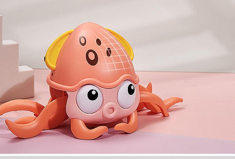 Tiktok Crab Toy with inductive control escape cute crab fun